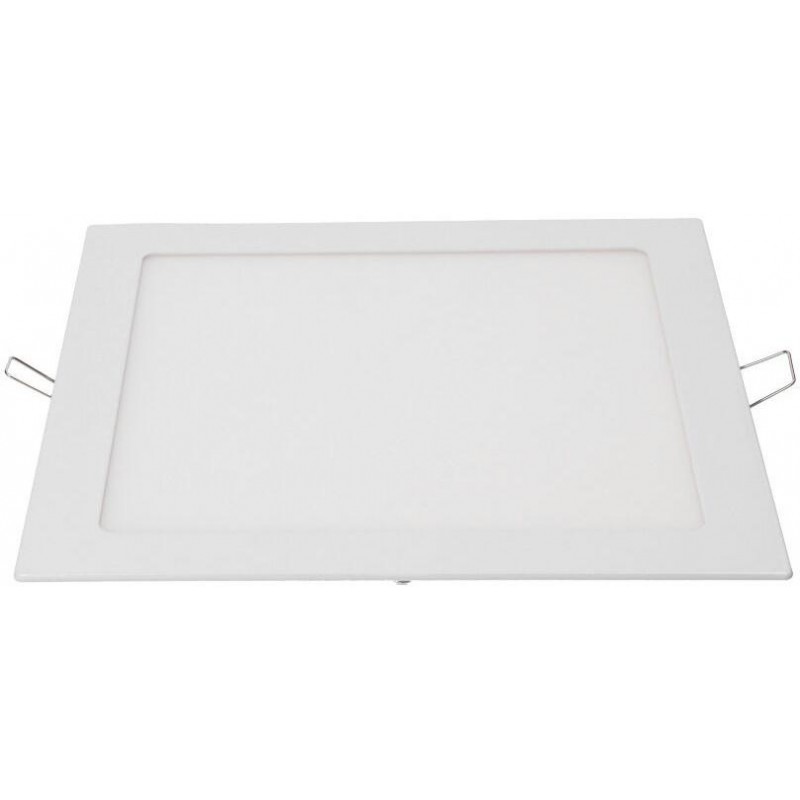 Downlight LED Empotrar Cuadrado Blanco 18W 4000K