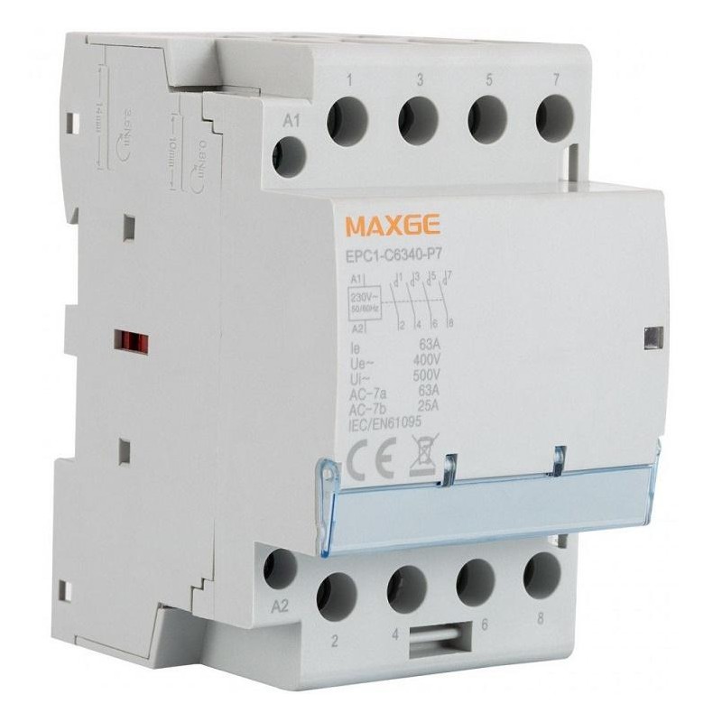 Contactor Modular Maxge EPC1 4P 63A 230V