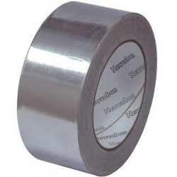 Cinta Aluminio 30 micras 50 Mt x 65 mm
