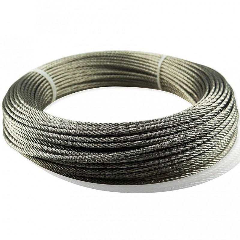Rollo Cable Acero 6x7 1 3mm  10 Mts 