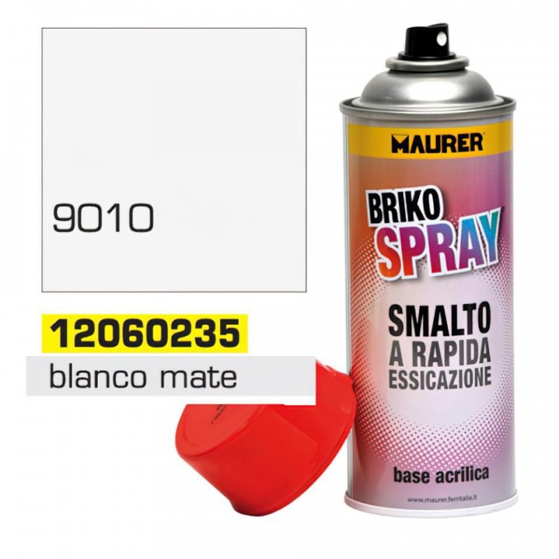 Spray Pintura Blanco Mate 400ml