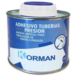 Bote Adhesivo PVC Presion Korman 500 ml 
