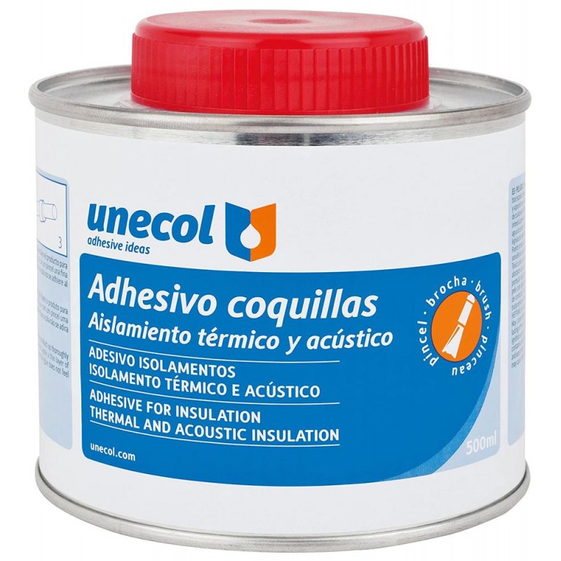 Bote Adhesivo Coquillas Unecol 500 ml 