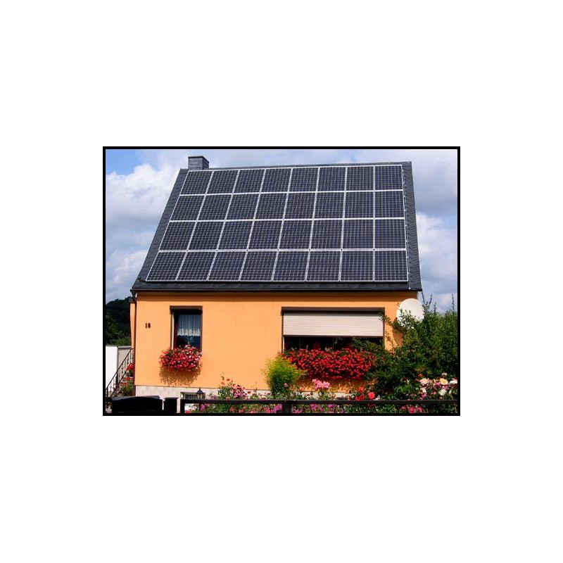 Instalación básica de placa fotovoltaica 