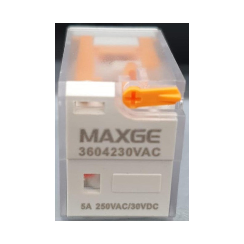 Relé Miniatura Maxge 4NOC 230V AC