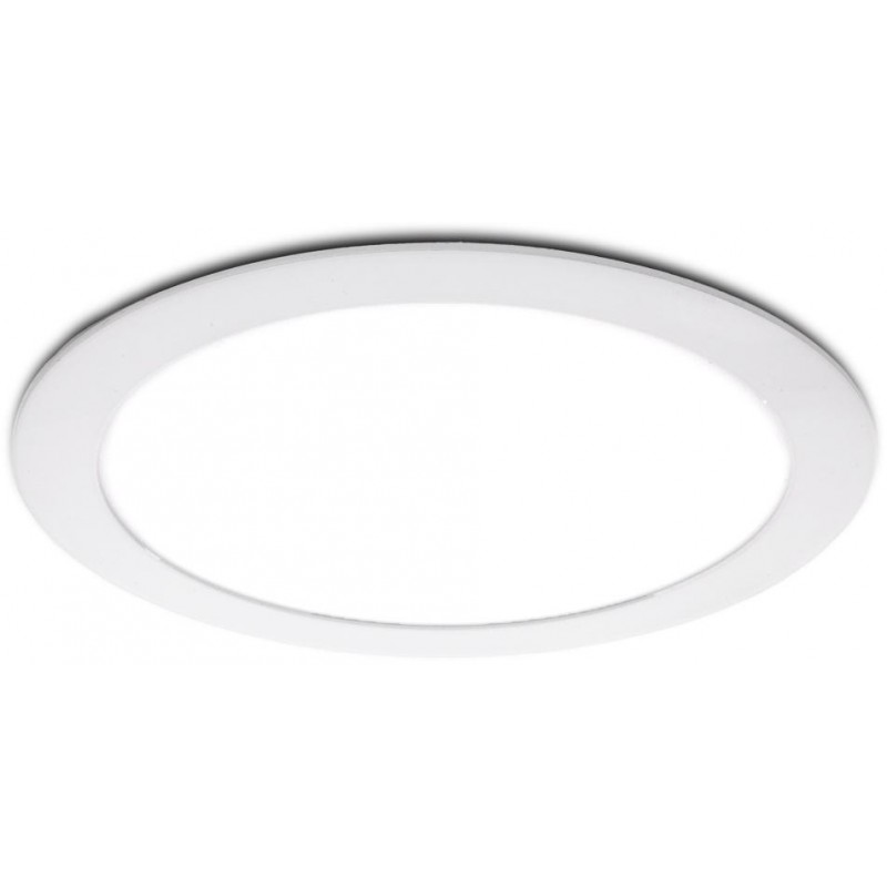 Downlight LED Empotrar Redondo Blanco 18W 6000K