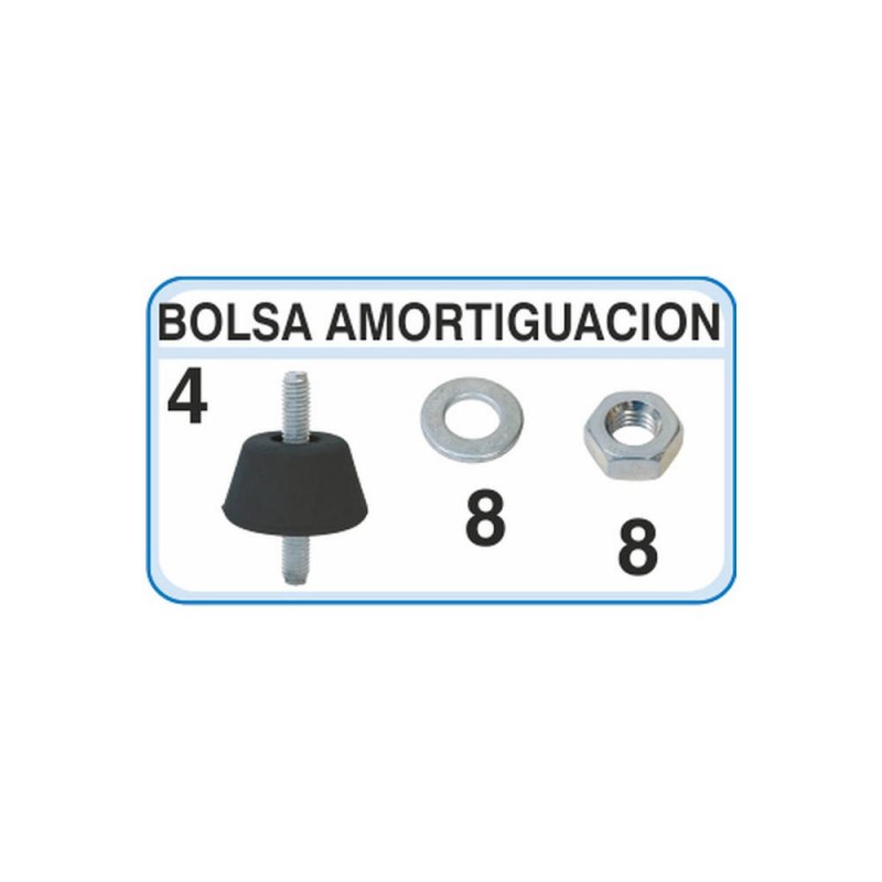 BOLSA BASICA AMORTIGUACION TIPO B5  CON 4 ANTIVIBR